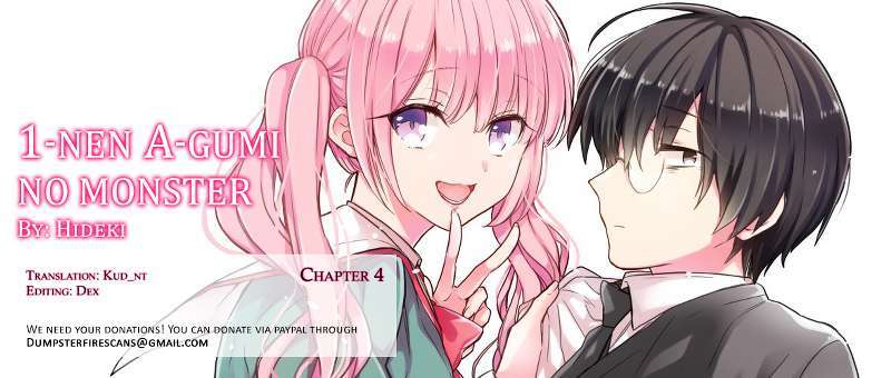 1-nen A-gumi no Monster Chapter 04 Gambar 35