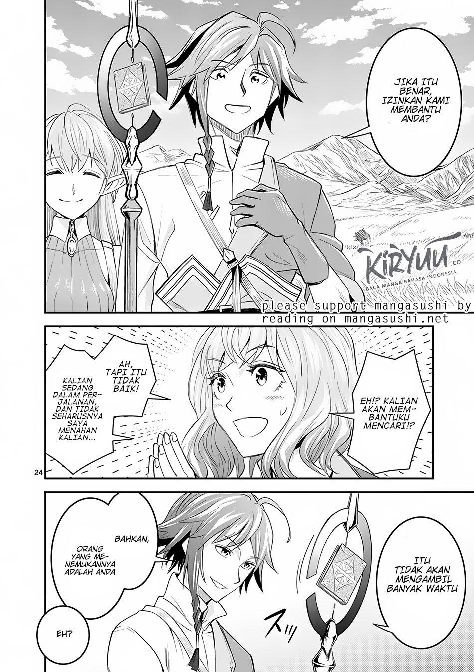 100-nin no Eiyuu o Sodateta Saikyou Yogensha wa Chapter 03.2 Gambar 12