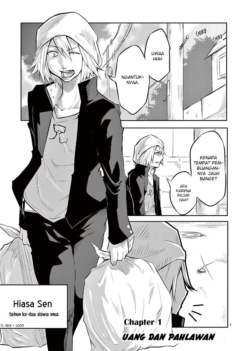 1000 Yen Hero Chapter 01 Gambar 2