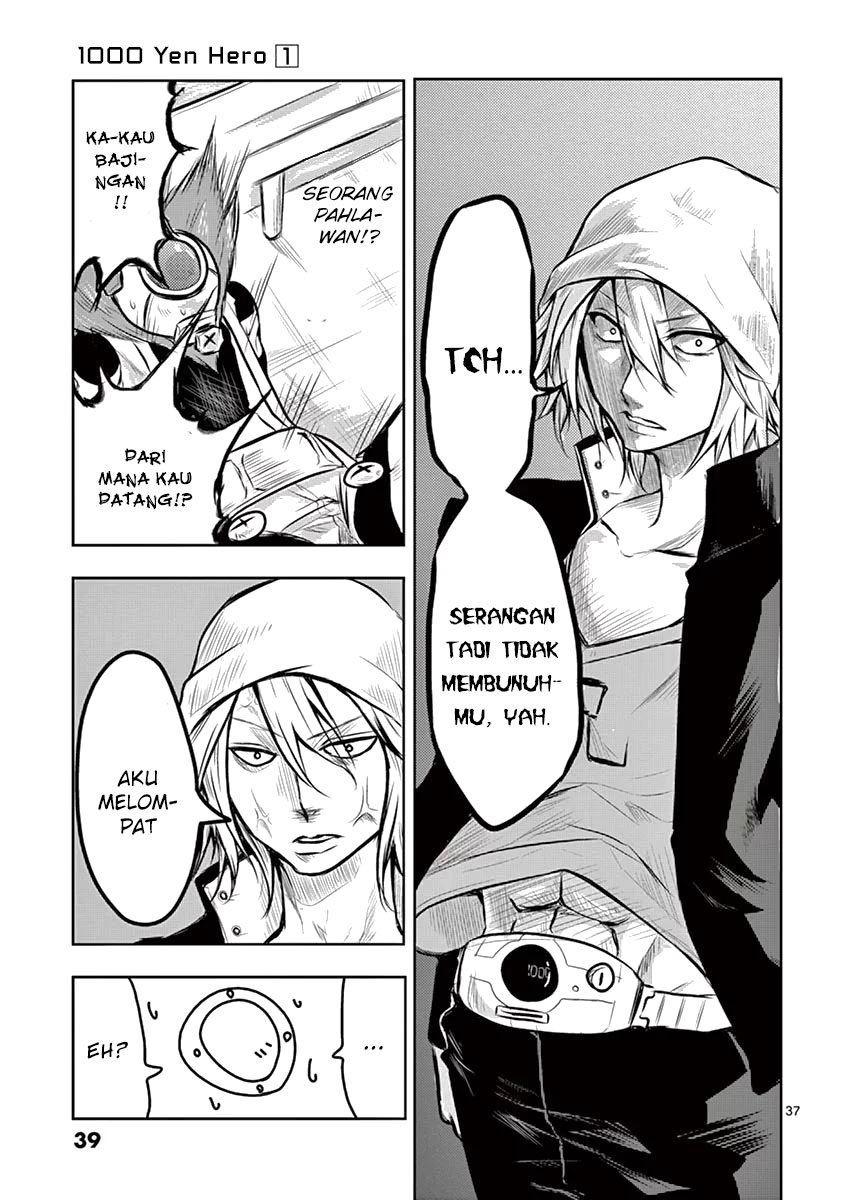 1000 Yen Hero Chapter 01 Gambar 39