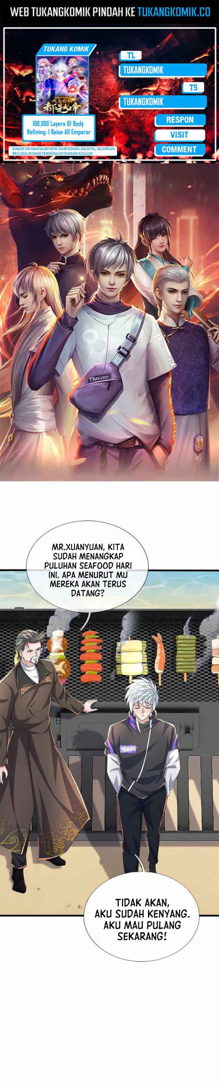 100.000 Layers Of Body Refining: I Raise All Emperor Chapter 355 Gambar 1