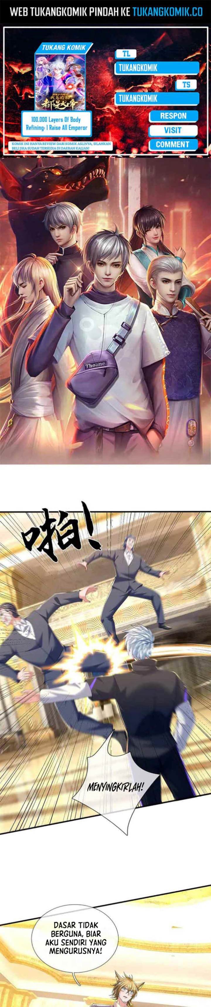 100.000 Layers Of Body Refining: I Raise All Emperor Chapter 357 Gambar 1