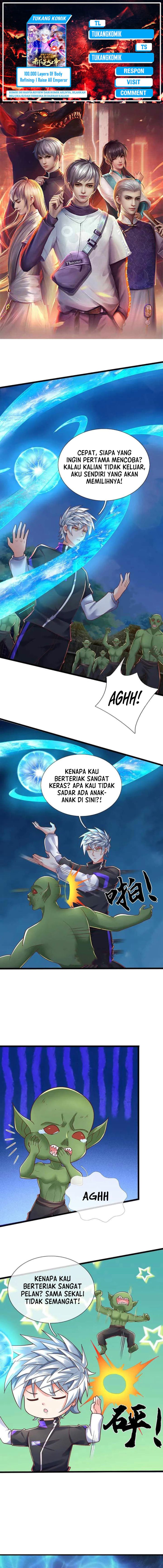 100.000 Layers Of Body Refining: I Raise All Emperor Chapter 388 Gambar 1