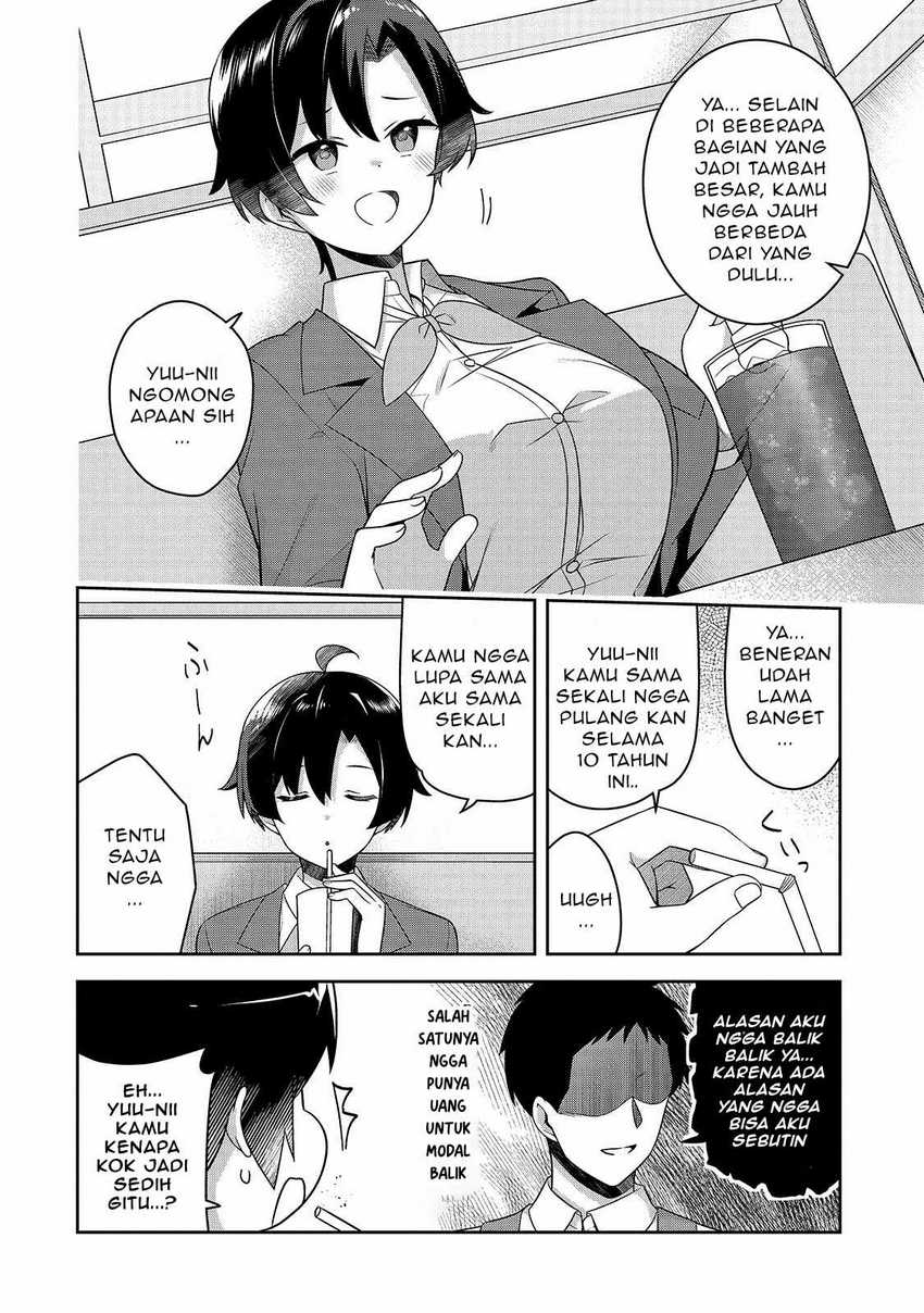 10-Nen Buri ni Saikai shita Kusogaki wa Seijun Bishoujo JK ni Seichou shiteita Chapter 05.1 Gambar 7