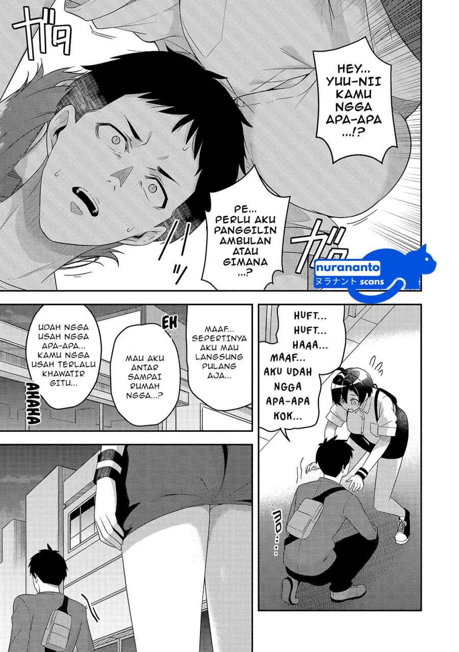 10-Nen Buri ni Saikai shita Kusogaki wa Seijun Bishoujo JK ni Seichou shiteita Chapter 09.1 Gambar 4