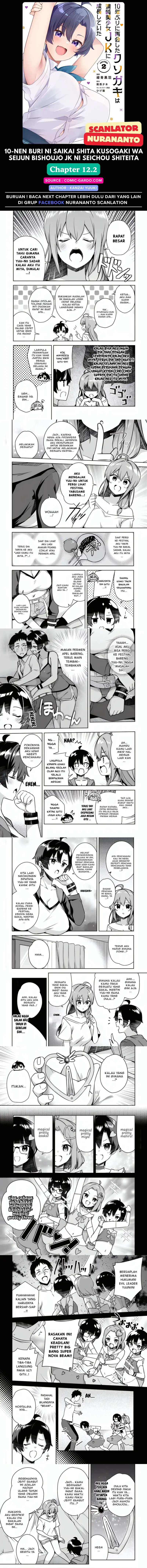 10-Nen Buri ni Saikai shita Kusogaki wa Seijun Bishoujo JK ni Seichou shiteita Chapter 12.2 Gambar 1