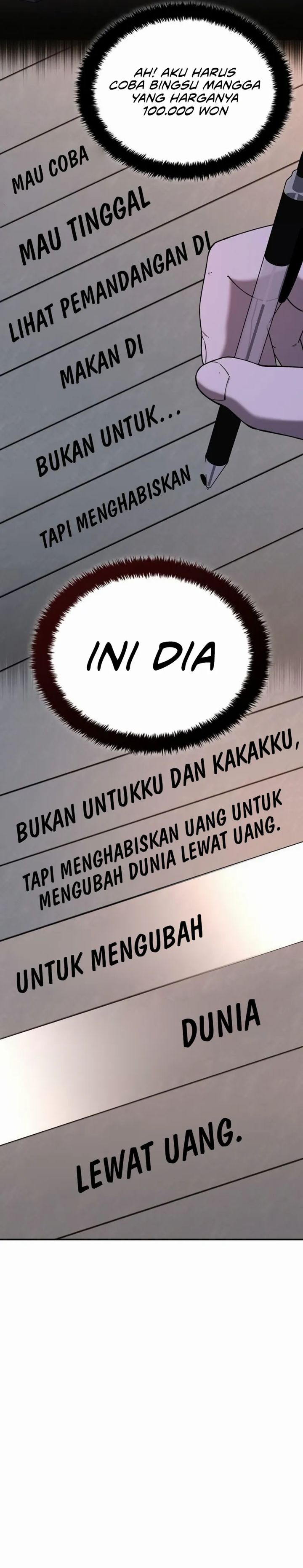 1 Million Won Per Second Chapter 09 Gambar 29