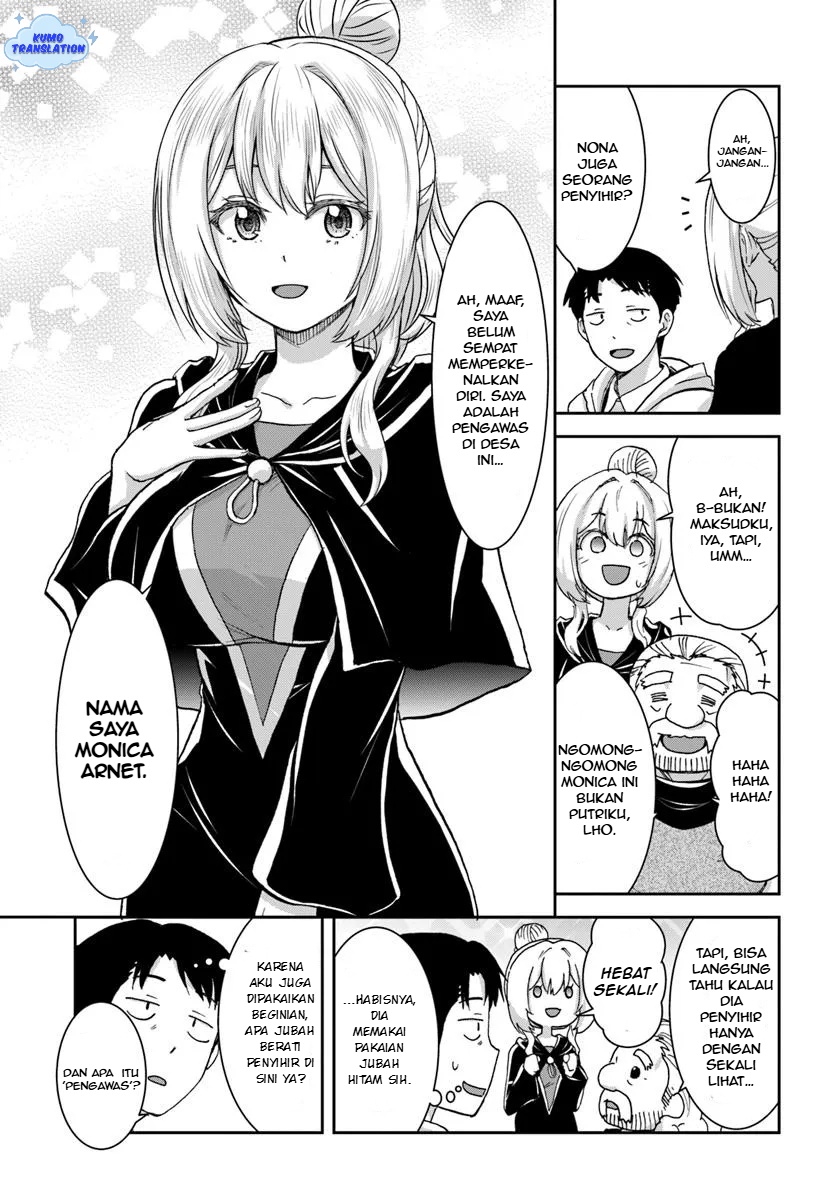 35-sai dokushin Yamada, isekai mura ni risou no sekando hausu o tsukuritai 〜 isekai to genjitsu no ii tokodori raifu 〜 Chapter 03.1 Gambar 4