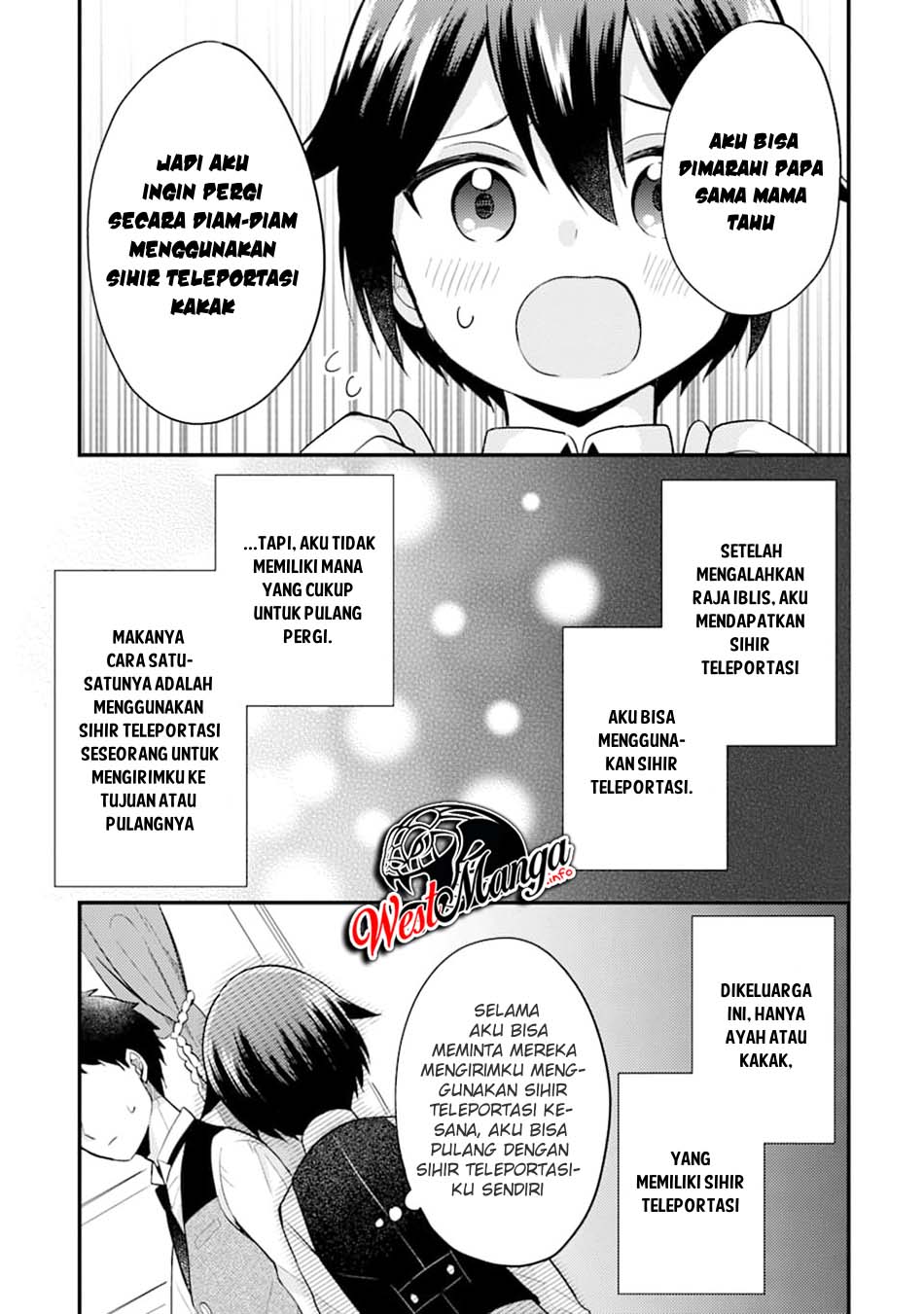 6-sai No Kenja Wa Hikage No Michi Wo Ayumitai Chapter 04 Gambar 15