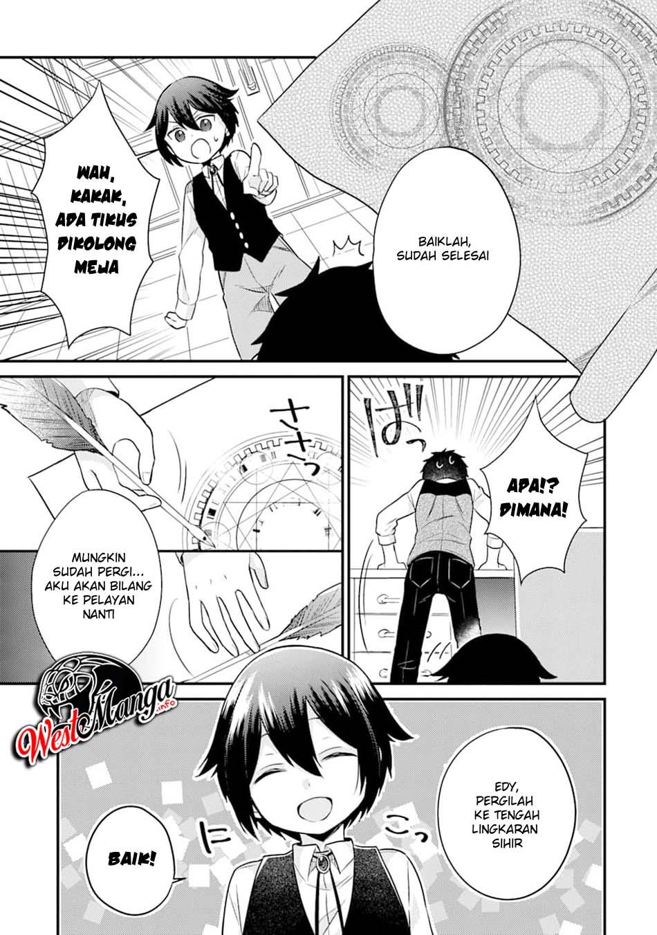 6-sai No Kenja Wa Hikage No Michi Wo Ayumitai Chapter 04 Gambar 19