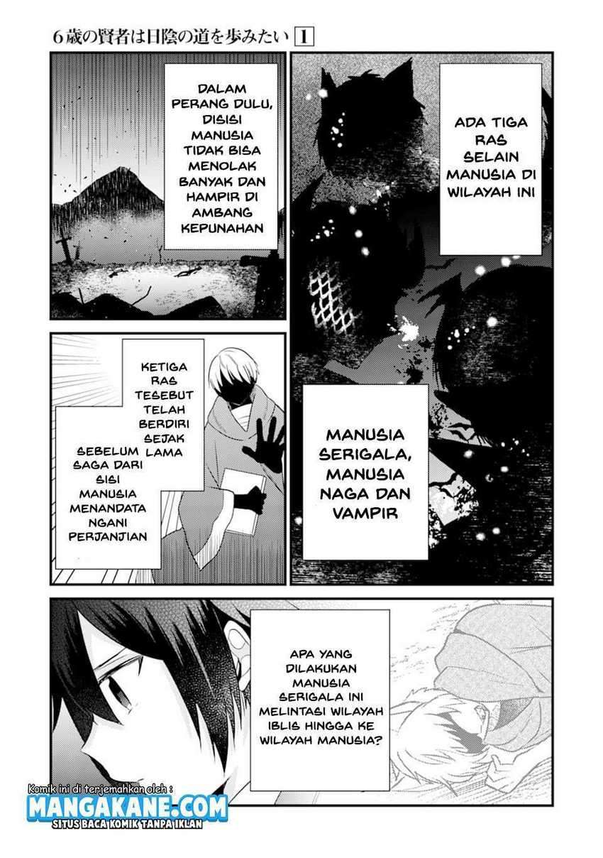 6-sai No Kenja Wa Hikage No Michi Wo Ayumitai Chapter 05-fix Gambar 22