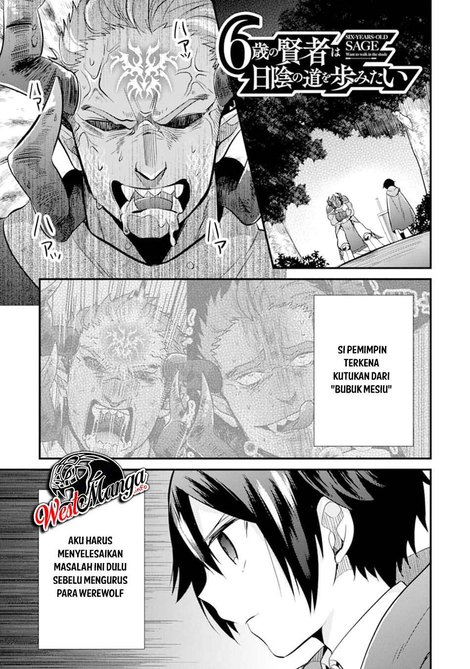 6-sai No Kenja Wa Hikage No Michi Wo Ayumitai Chapter 08 Gambar 3