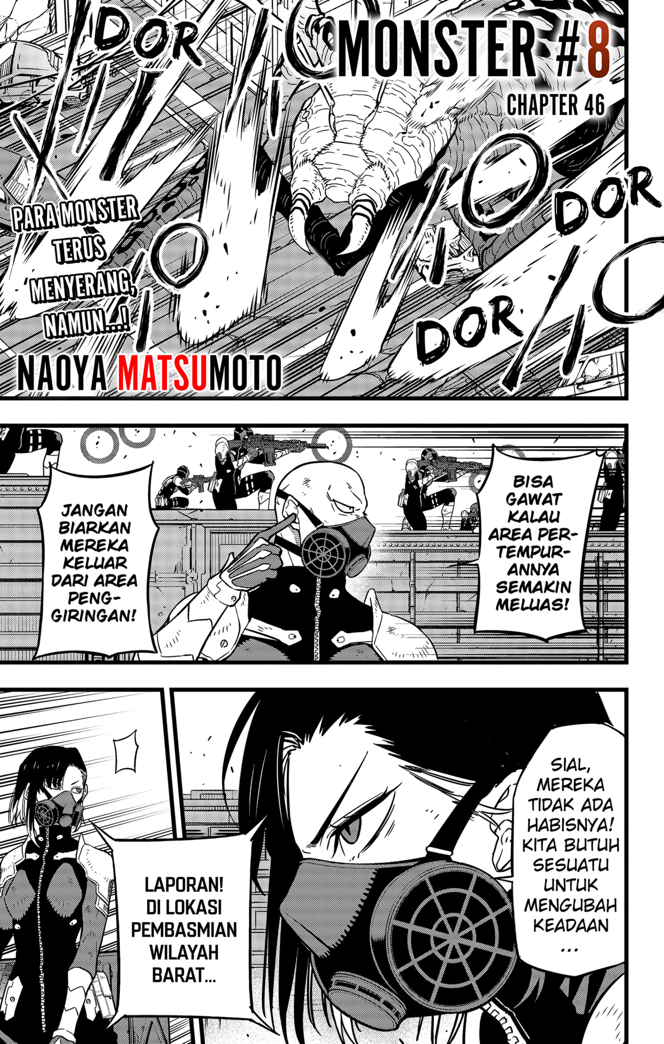 8Kaijuu Chapter 46 Gambar 1