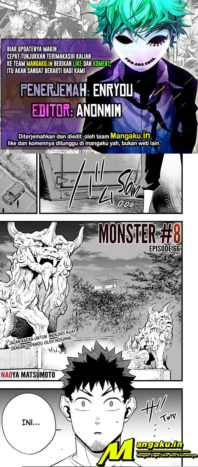 8Kaijuu Chapter 66 Gambar 1