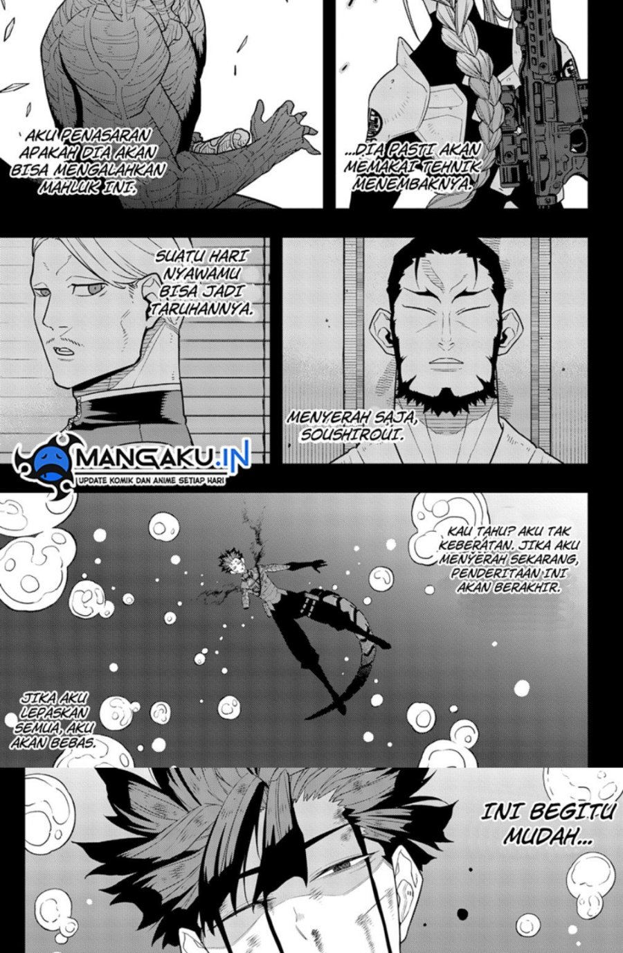 8Kaijuu Chapter 91 Gambar 11
