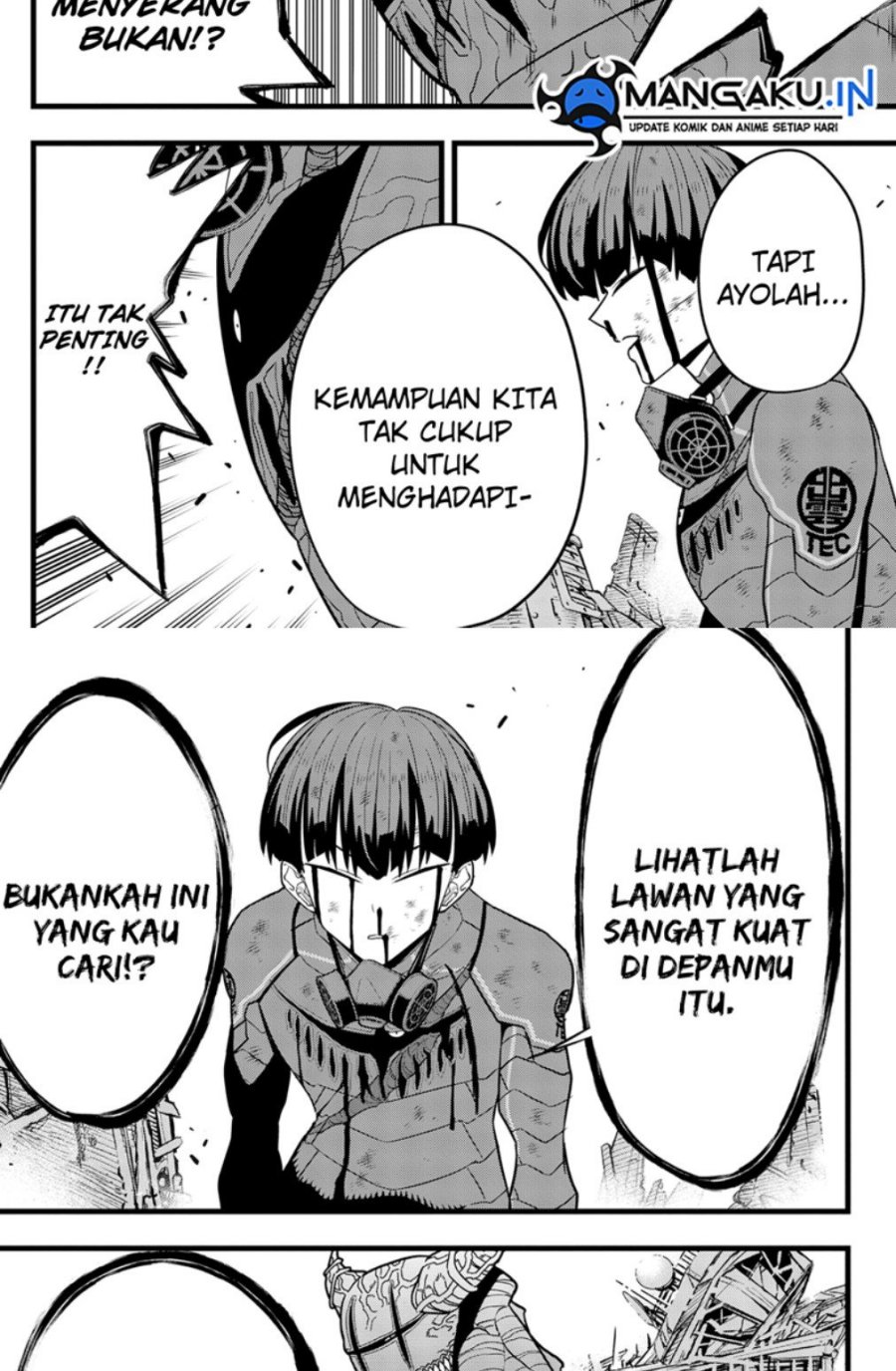 8Kaijuu Chapter 91 Gambar 17