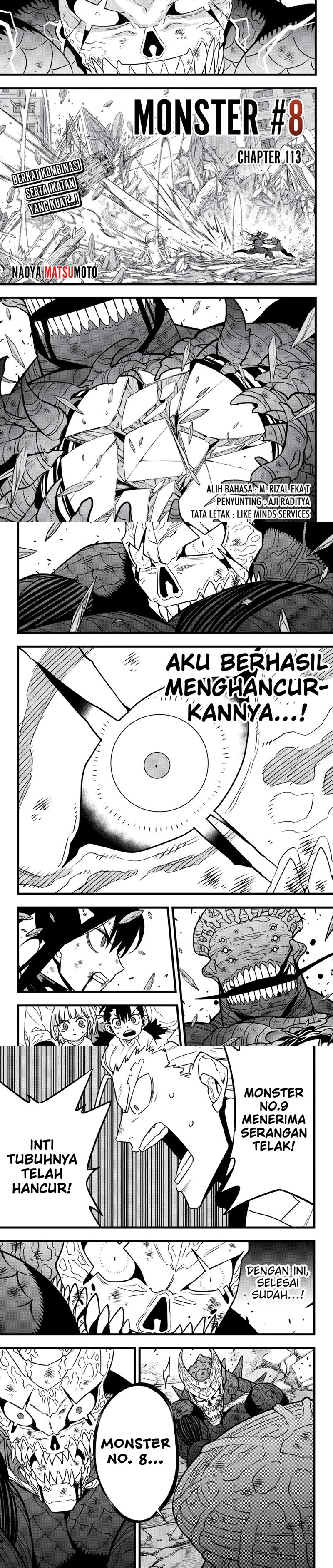 8Kaijuu Chapter 113 Gambar 1