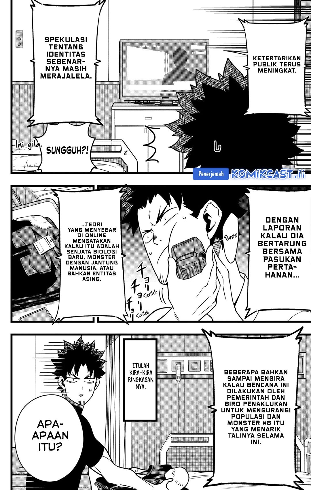 8Kaijuu Chapter 129 END Gambar 6