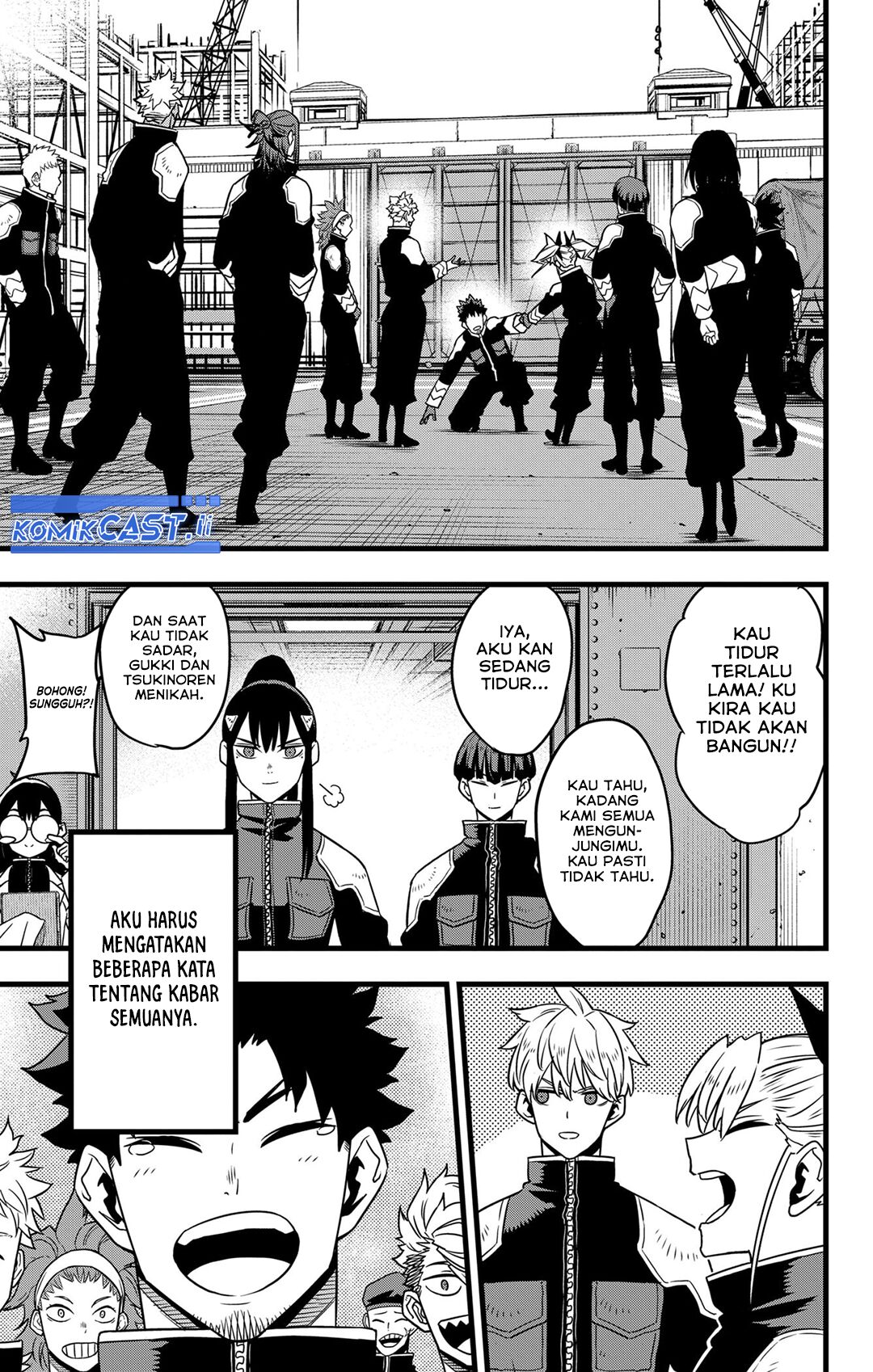 8Kaijuu Chapter 129 END Gambar 24
