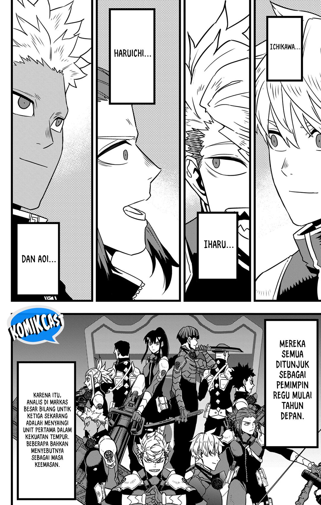 8Kaijuu Chapter 129 END Gambar 25