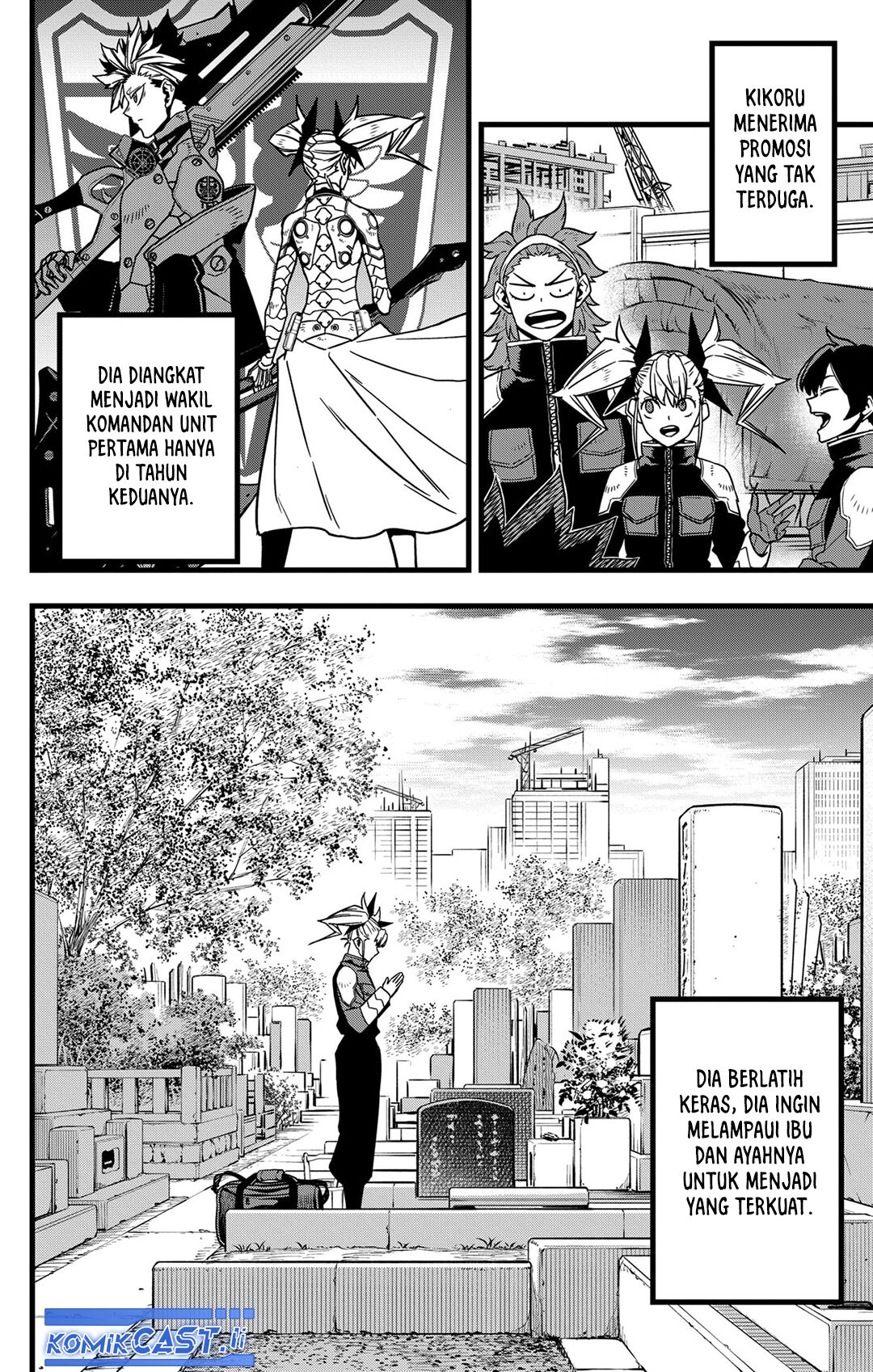 8Kaijuu Chapter 129 END Gambar 27