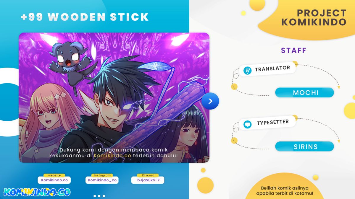 +99 Wooden Stick Chapter 05 Gambar 1