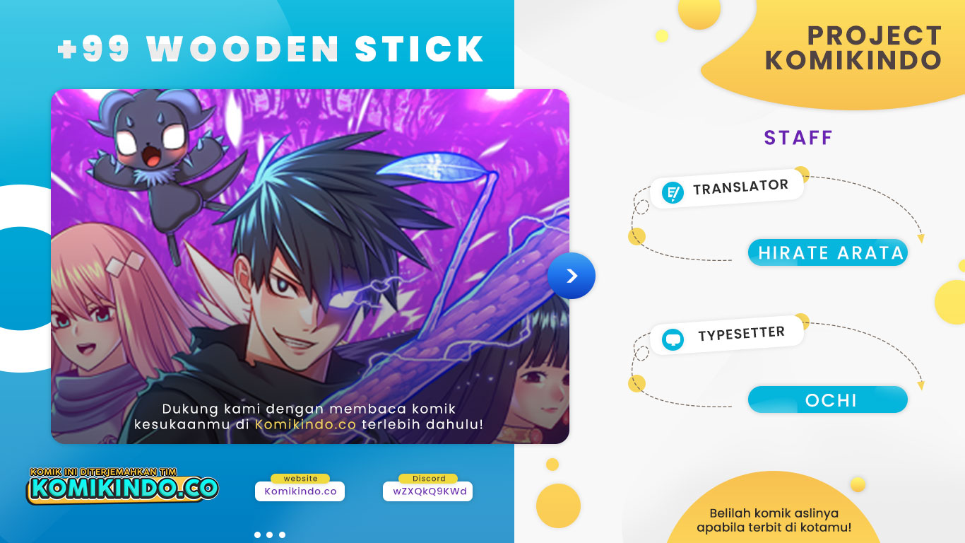 +99 Wooden Stick Chapter 22 Gambar 1