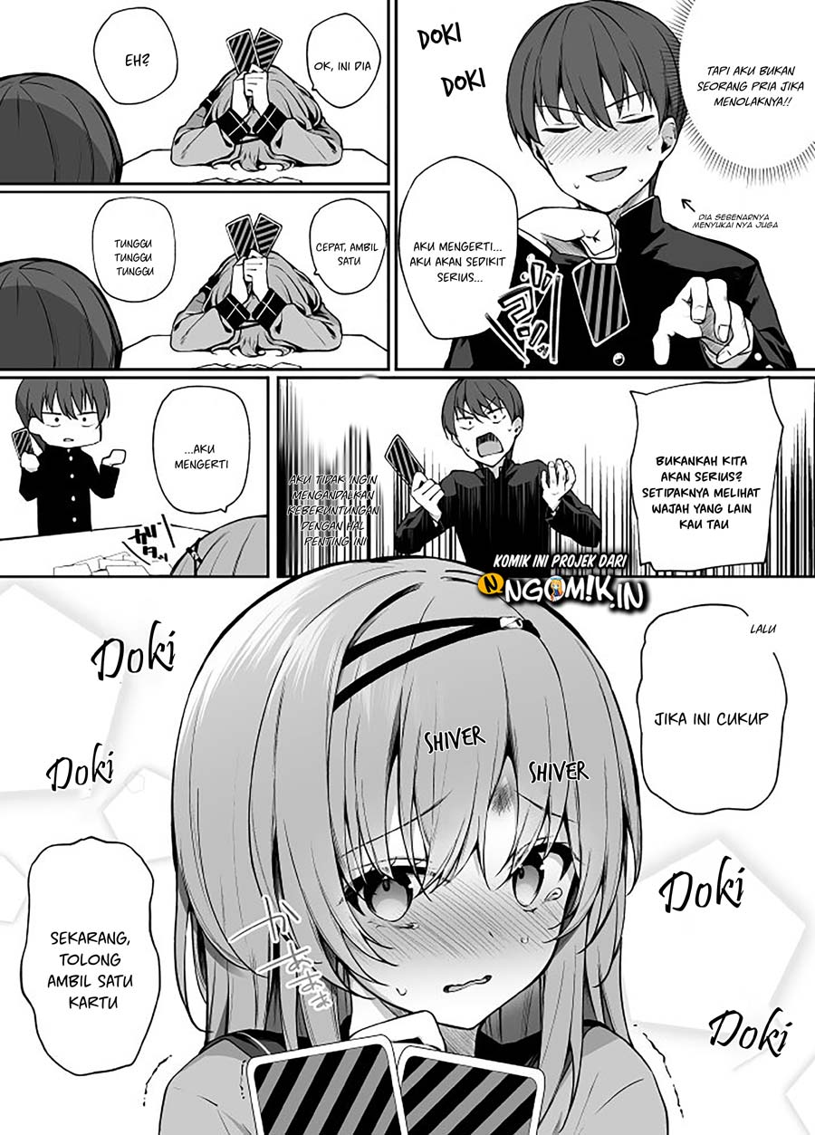 A Kouhai Who Always Has A Poker Face Challenged Me to A Game of Old Maid Chapter 00 Gambar 4