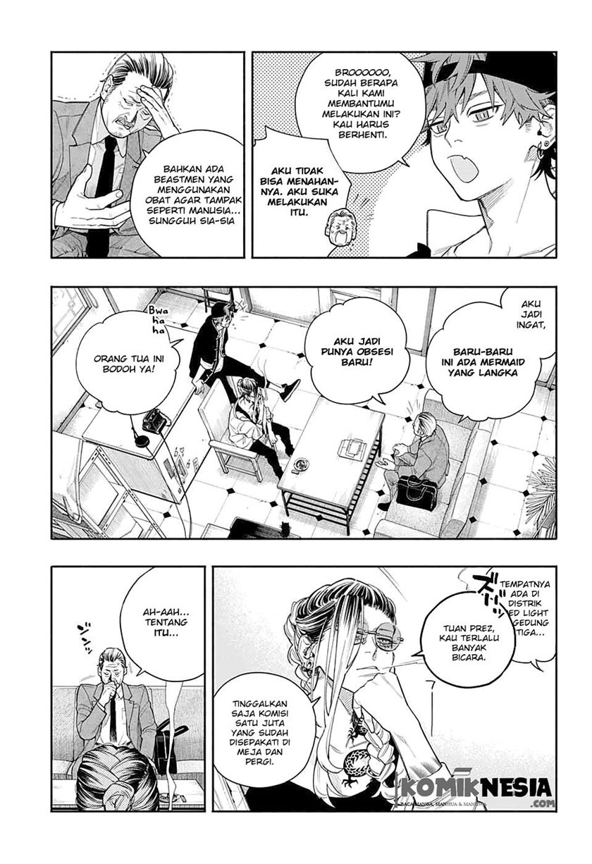 Gokurakugai Sanbandori no Ken Chapter 00 Gambar 8