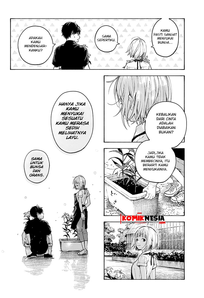 Hana wa Shinitagaru Chapter 00 Gambar 17