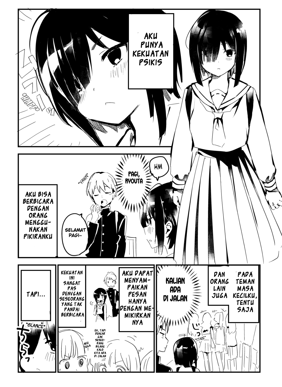 I Want to Listen to xx Chapter 00 Gambar 2