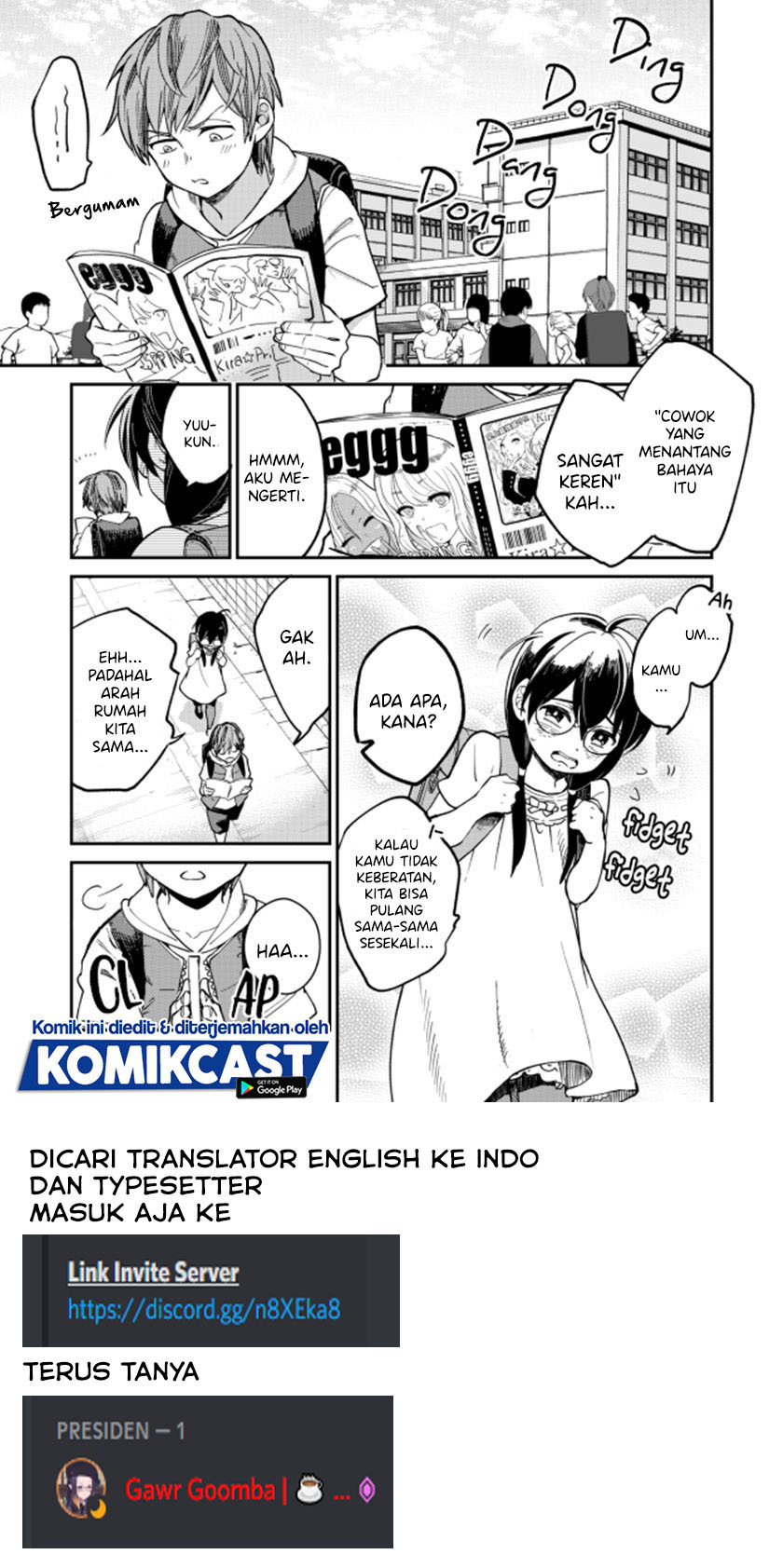 Shota and Gal Chapter 00 Gambar 2