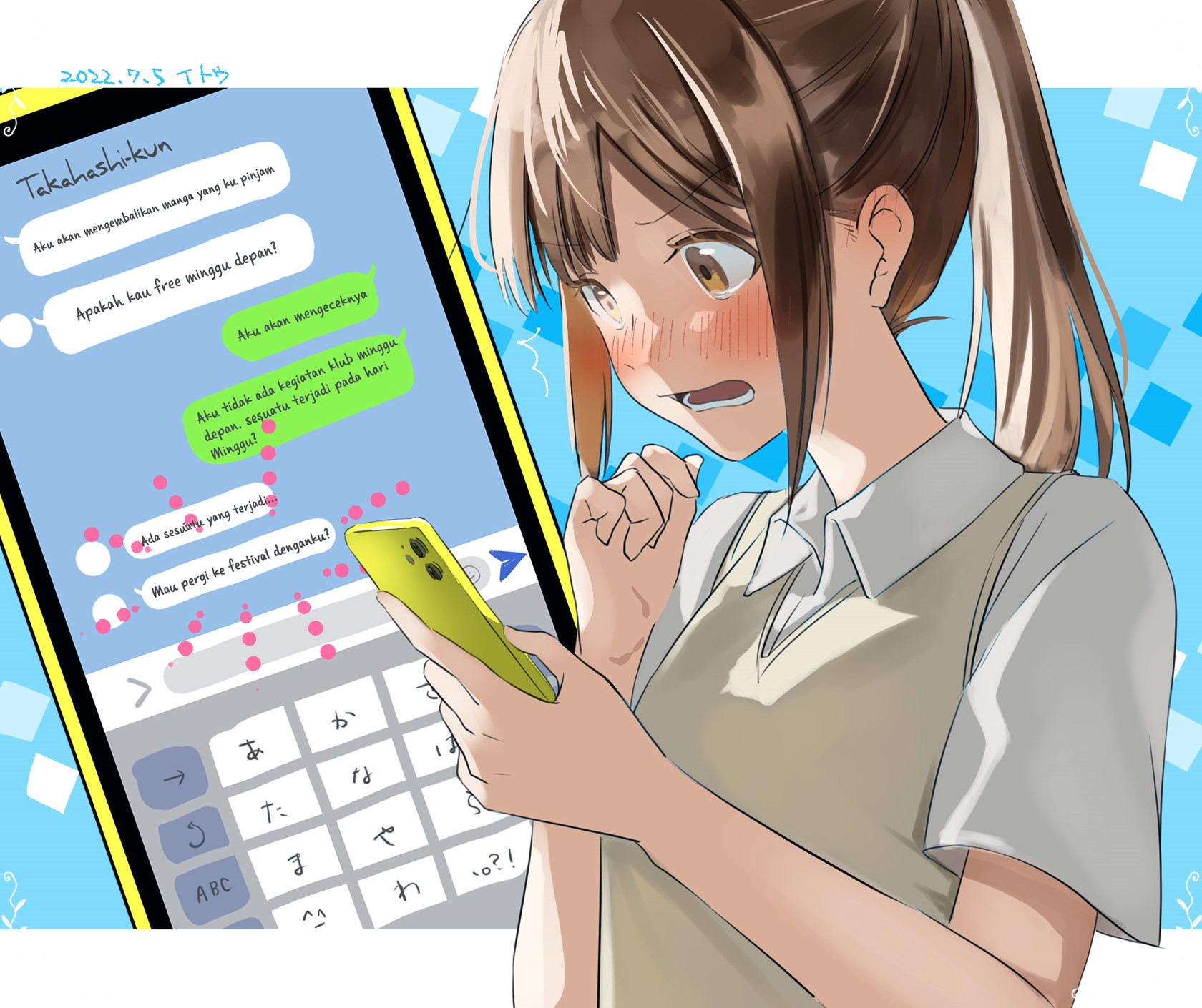 Someone I Thought of as a Friend Asked Me Out on a Date Chapter 00 Gambar 1