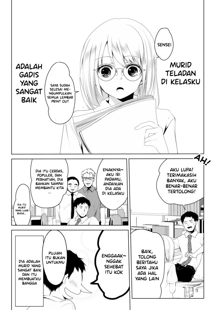 Story About a Good Honour Student Who’s Only Bad to Her Teacher Chapter 00 Gambar 2