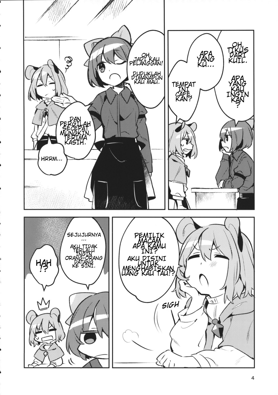 Touhou – Nazrin and the Red-Color Cafe (Doujinshi) Chapter 00 Gambar 5