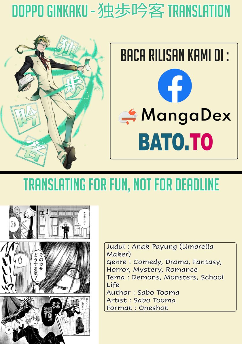 Umbrella Maker Chapter 00 Gambar 1