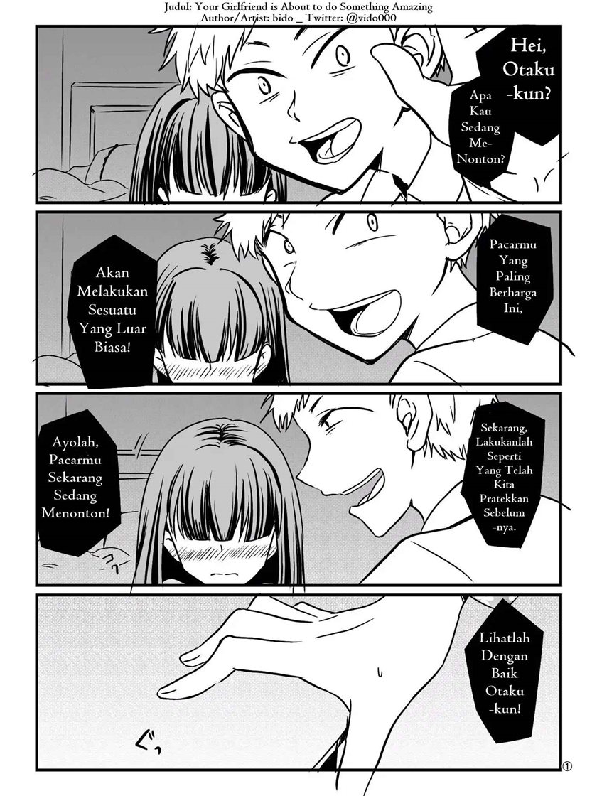 Your Girlfriend is About to Do Something Super Amazing Chapter 00 Gambar 1