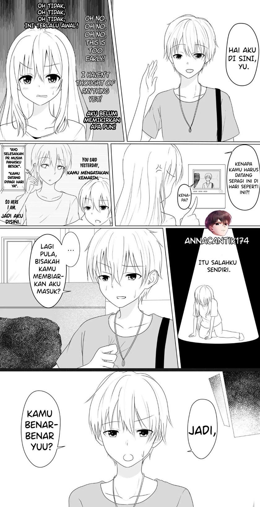 A Boy Who Loves Genderswap Got Genderswapped, so He Acts Out His Ideal Genderswap Girl Chapter 02 Gambar 2