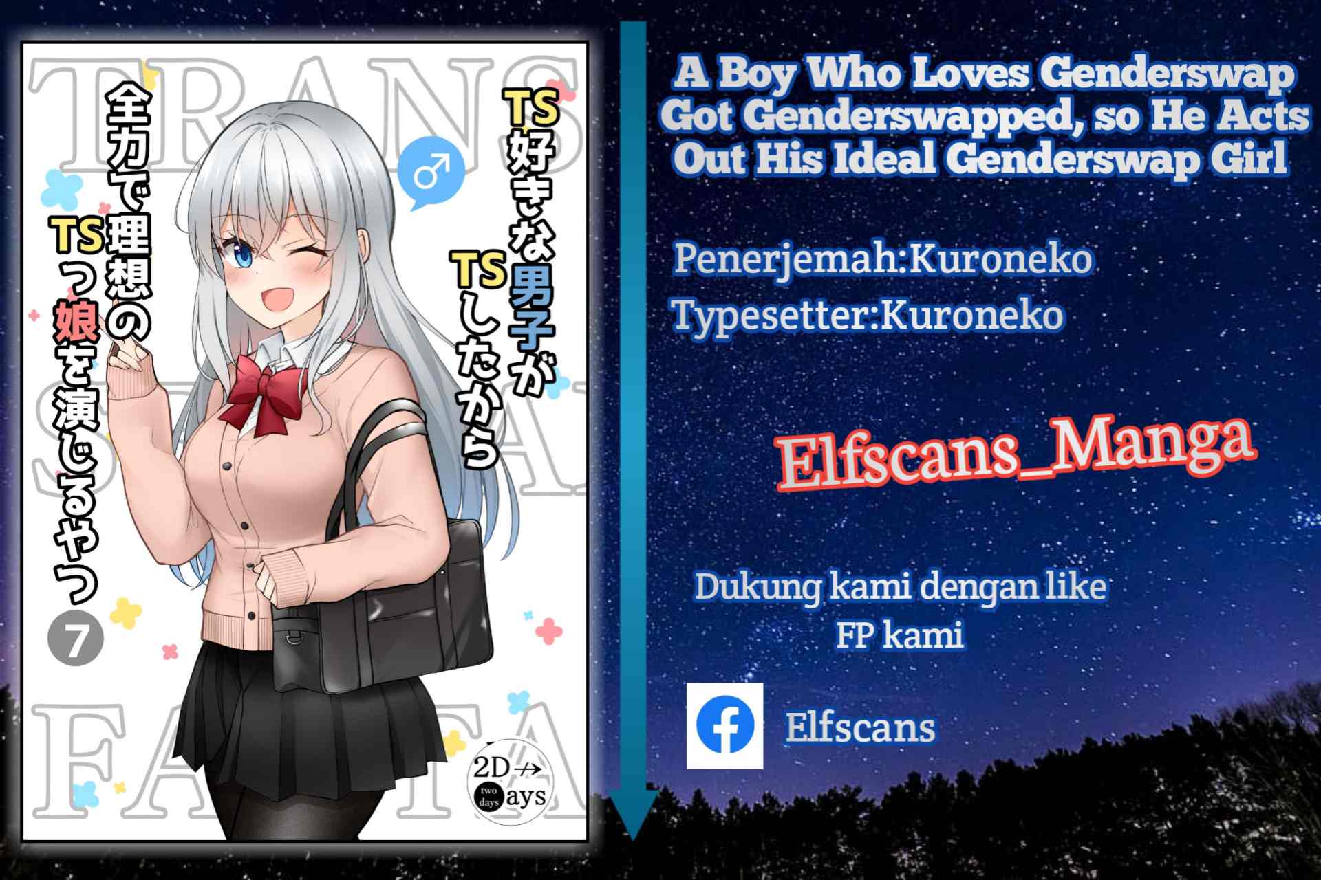 A Boy Who Loves Genderswap Got Genderswapped, so He Acts Out His Ideal Genderswap Girl Chapter 06 Gambar 1