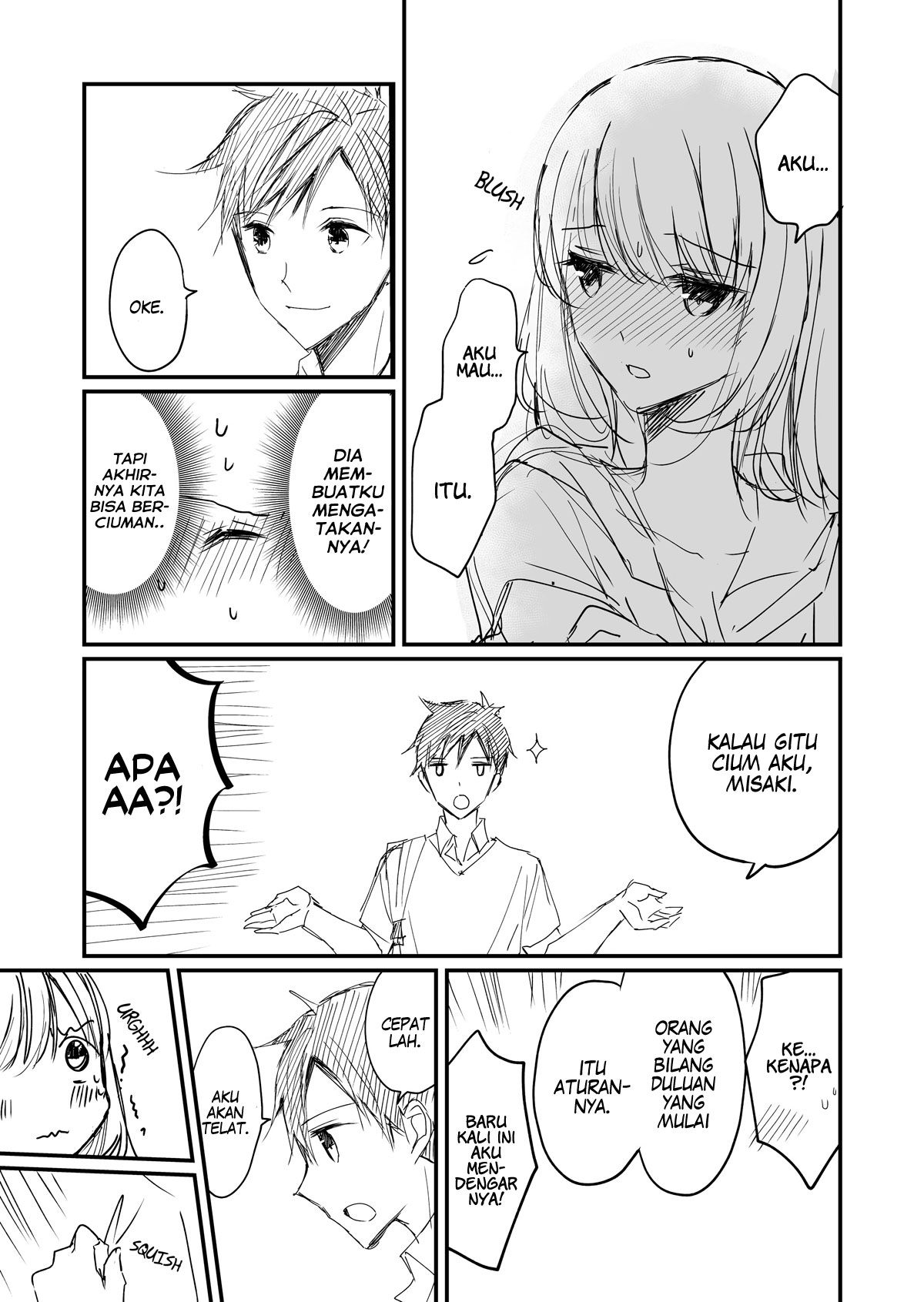 A Couple That Wants To Share a Goodbye Kiss Chapter 02 Gambar 2