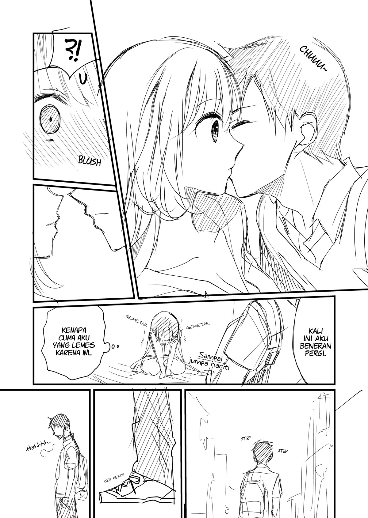 A Couple That Wants To Share a Goodbye Kiss Chapter 02 Gambar 4