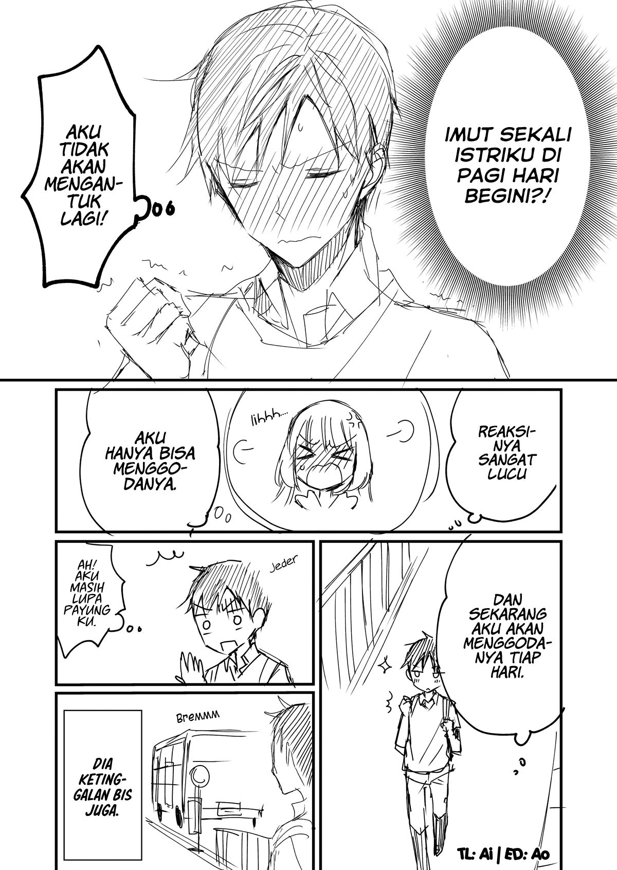 A Couple That Wants To Share a Goodbye Kiss Chapter 02 Gambar 5
