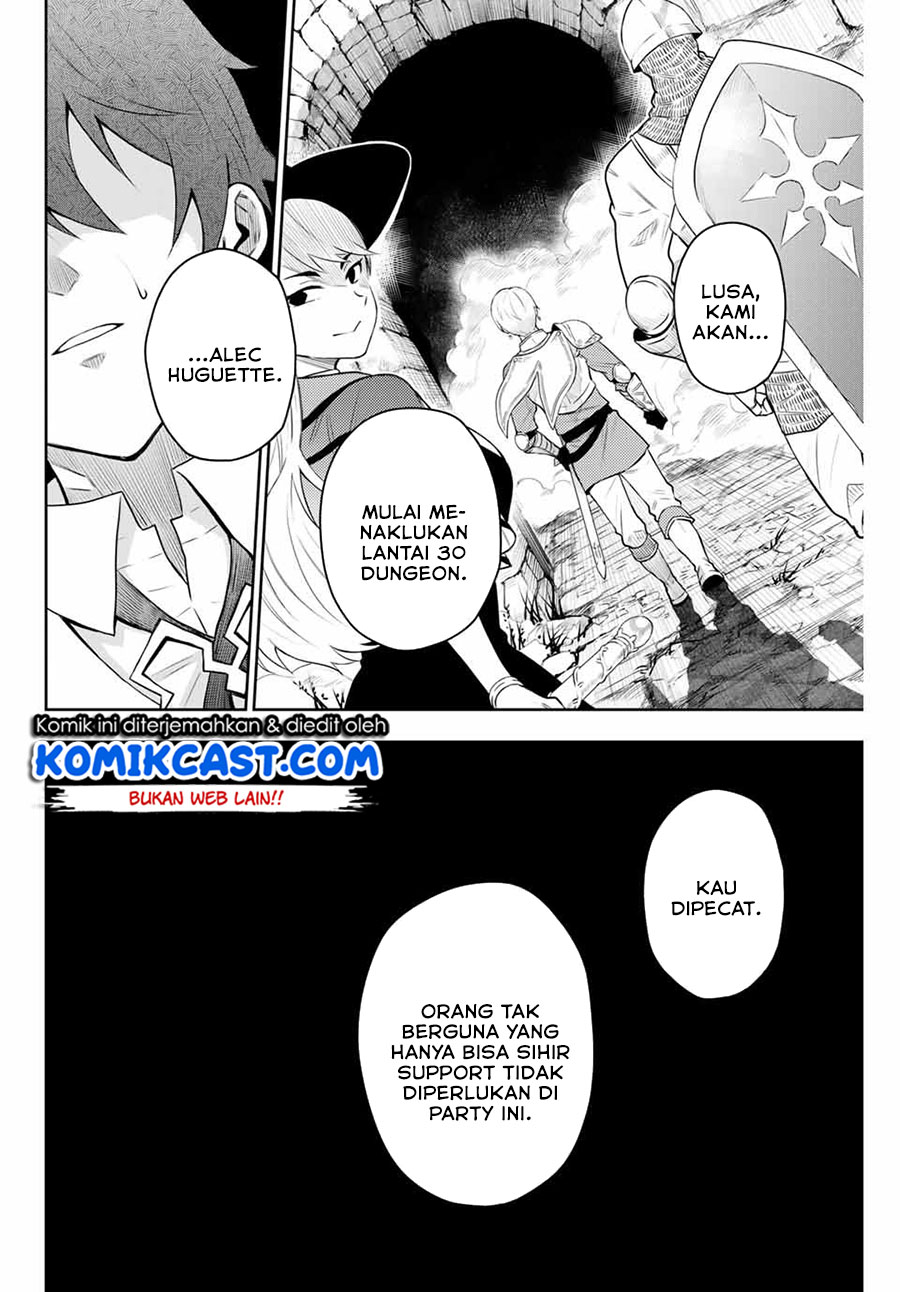 A Court Magician, Who Was Focused On Supportive Magic Because His Allies Were Too Weak, Aims To Become The Strongest After Being Banished Chapter 01 Gambar 12