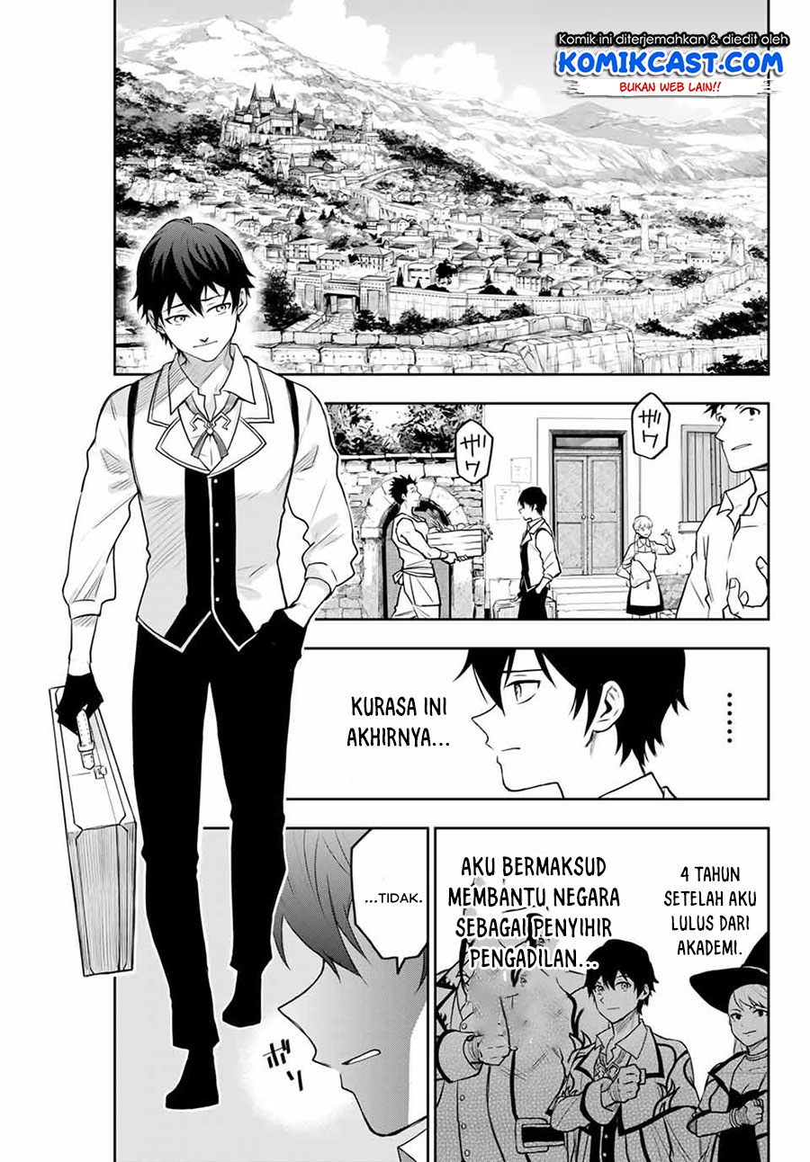 A Court Magician, Who Was Focused On Supportive Magic Because His Allies Were Too Weak, Aims To Become The Strongest After Being Banished Chapter 01 Gambar 19