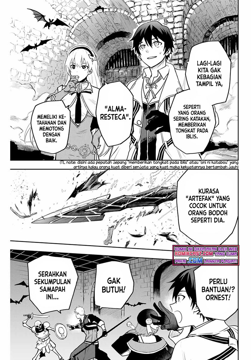 A Court Magician, Who Was Focused On Supportive Magic Because His Allies Were Too Weak, Aims To Become The Strongest After Being Banished Chapter 07 Gambar 4