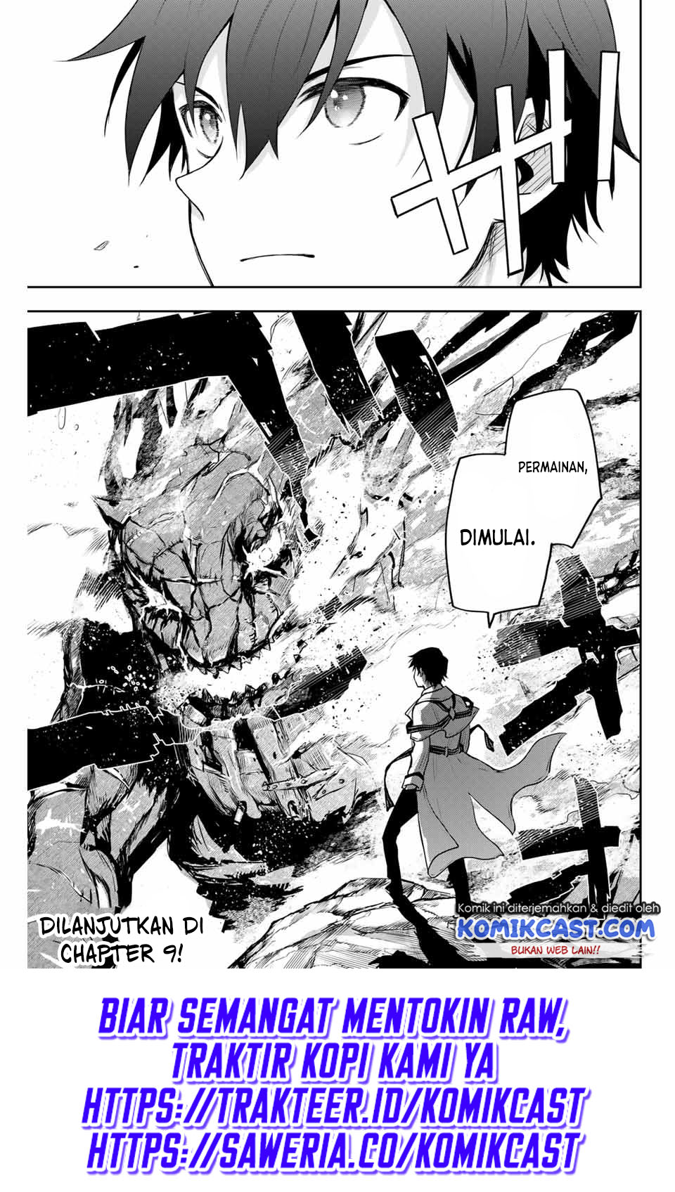 A Court Magician, Who Was Focused On Supportive Magic Because His Allies Were Too Weak, Aims To Become The Strongest After Being Banished Chapter 08 Gambar 20