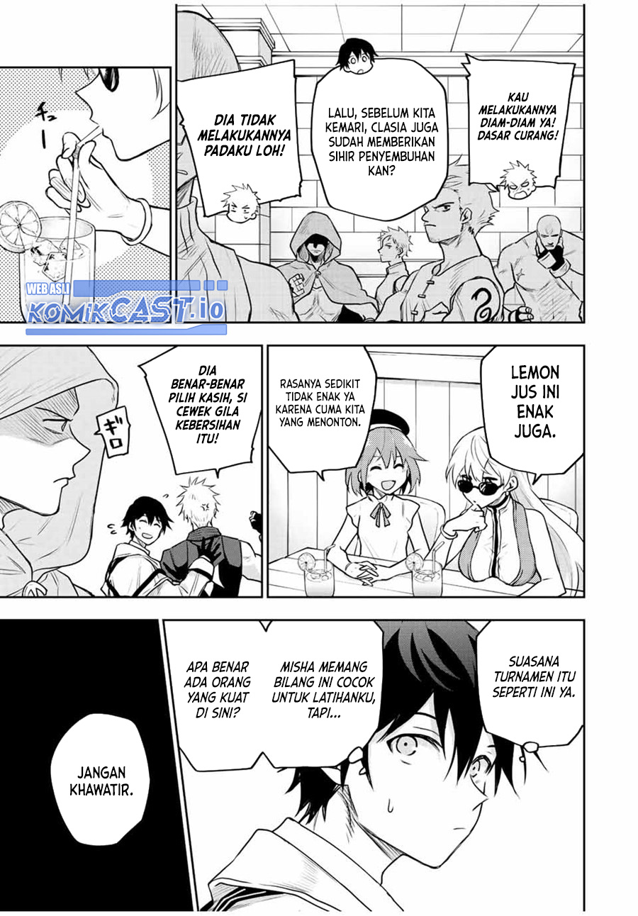 A Court Magician, Who Was Focused On Supportive Magic Because His Allies Were Too Weak, Aims To Become The Strongest After Being Banished Chapter 54 Gambar 4