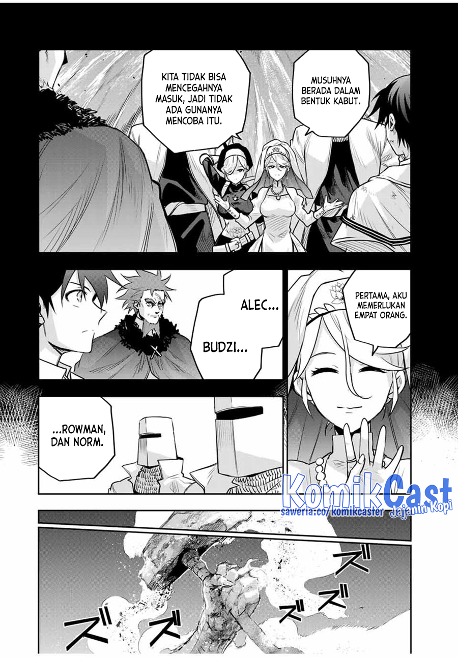 A Court Magician, Who Was Focused On Supportive Magic Because His Allies Were Too Weak, Aims To Become The Strongest After Being Banished Chapter 131 Gambar 7
