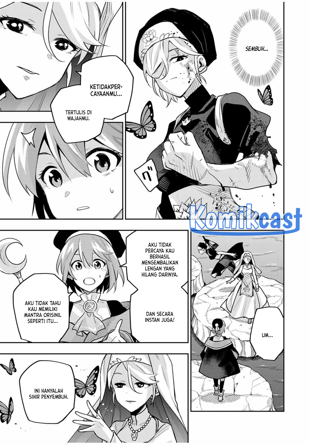A Court Magician, Who Was Focused On Supportive Magic Because His Allies Were Too Weak, Aims To Become The Strongest After Being Banished Chapter 139 Gambar 8