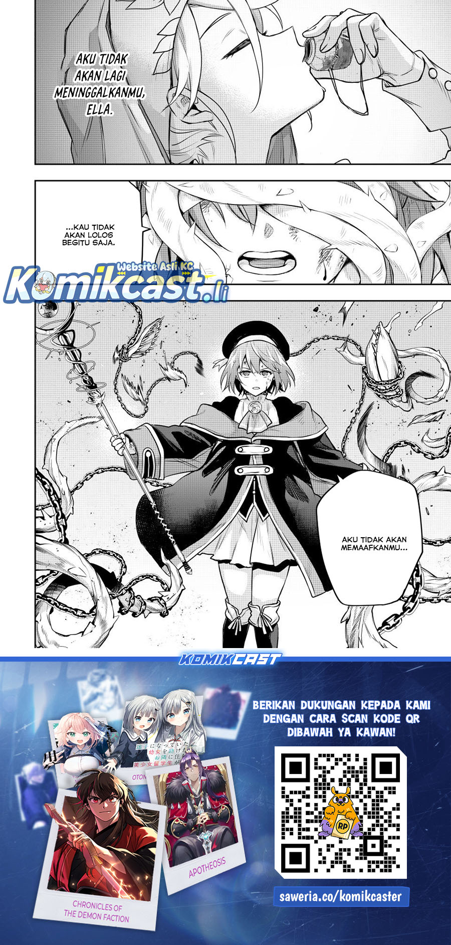 A Court Magician, Who Was Focused On Supportive Magic Because His Allies Were Too Weak, Aims To Become The Strongest After Being Banished Chapter 147 Fix Gambar 18